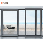 Balkon Avustralya Standardı İçin Cam UPVC Windows Plastik Kayar Kapılar