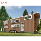 Lüks Açık Küçük Konteyner Evler Prefabrik Ev Kiti Hafif Çelik Tek Yatak Odalı