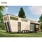 Lüks Açık Küçük Konteyner Evler Prefabrik Ev Kiti Hafif Çelik Tek Yatak Odalı