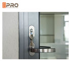 Alüminyum Dış Çift Katlı Sürgülü Kapılar Katlanabilir Cam Kapılar ISO Sertifikası katlanır sürgülü veranda kapıları