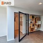 Oda Bölücüler İçin Özel Yapılmış İç Alüminyum Pivot Kapılar ISO9001 pivot menteşe cam kapı ön kapı pivot kapı
