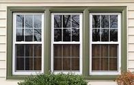 Çift Temperli Cam Alüminyum Kanat Pencereler Yatay Açılım Modeli