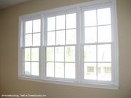 Alüminyum Temperli Cam Sürgülü Kanat Pencereleri / Üçlü Camlı Ticari Sınıf Çift Camlı Kanat Pencereleri