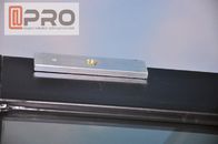 Temperli Camlı Çok Renkli Alüminyum Pivot Kapılar ISO Sertifikası çift pivot kapı pivot menteşe cam kapı ön
