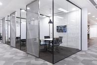 Ofisler için Modern Alüminyum Duvar İç cam bölme duvarları