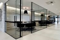 Ofisler için Modern Alüminyum Duvar İç cam bölme duvarları