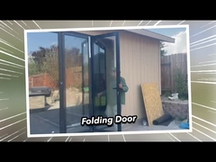 2 mm Alüminyum Çift Camlı Premium Hava Durumu Karşıtı Kaydırıcı Cam Kapılar 2.1m Yükseklik