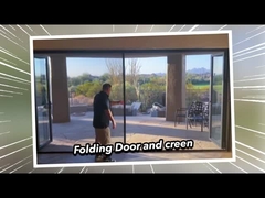 2 mm Alüminyum Çift Camlı Premium Hava Durumu Karşıtı Kaydırıcı Cam Kapılar 2.1m Yükseklik