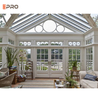 Eloksallı Kış Bahçesi Sunroom Cam Polikarbonat Pencereler Alüminyum Sunroom Çatı Panelleri