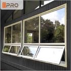 Avustralya Standart Ekstrüzyon Alüminyum Tente Pencereleri Enerji Tasarruflu alüminyum pencere tenteleri ev kanatlı pencere için