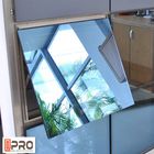 Yatay Alüminyum Tente Windows Salıncak Açık Stil 1-2MM Profil Kalınlığı üstten açılır pencere açacağı üstten açılır pencere fiyatı