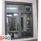 6063-T5 Profil Alüminyum Kanatlı Pencereler, Çift Camlı Özel Boyutlu alüminyum bifold pencereler