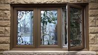 Özel Alüminyum Fransız Temperli Kanatlı Cam Pencereler