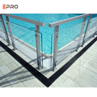 İç Cam Yüzme Havuzu Alüminyum Korkuluk Paslanmaz Çelik Merdiven Korkuluklar