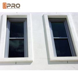 Özel Boyutlu Eğimli Sürgülü Alüminyum Kanat Pencereleri Toz Boyalı Yüzey İşlemi